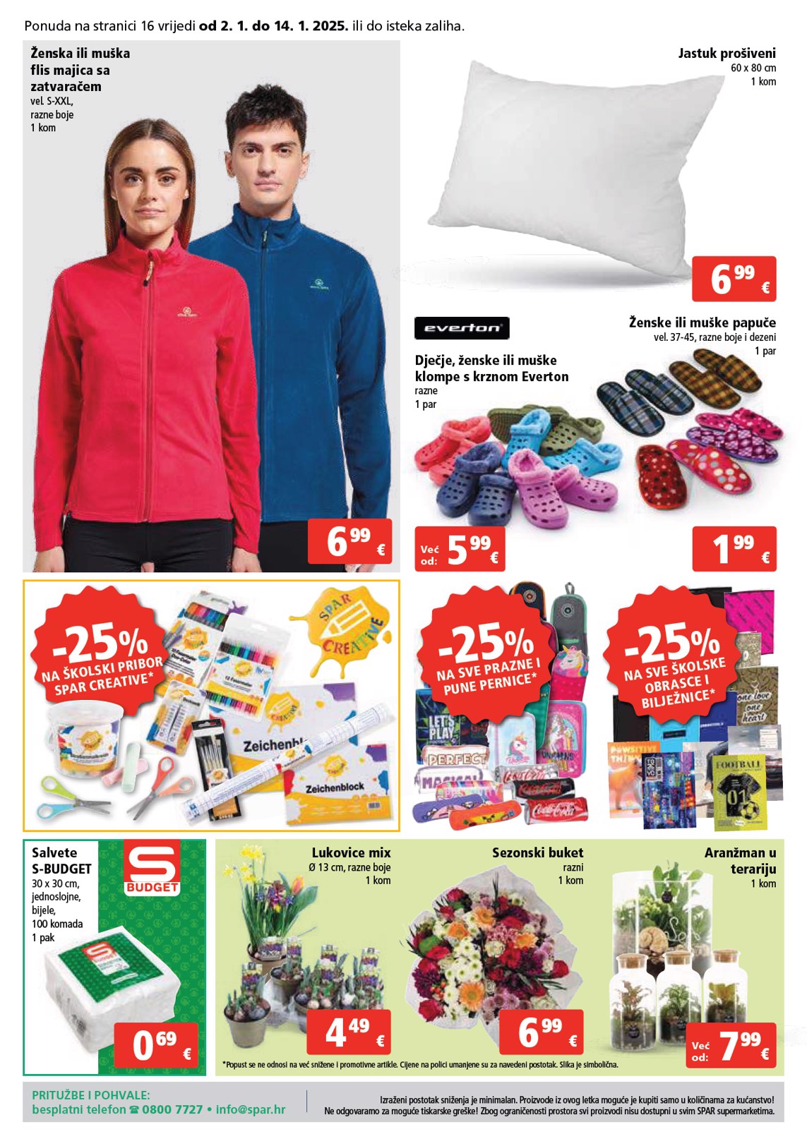 spar - SPAR katalog vrijedi od 02.01. do 07.01. - page: 16