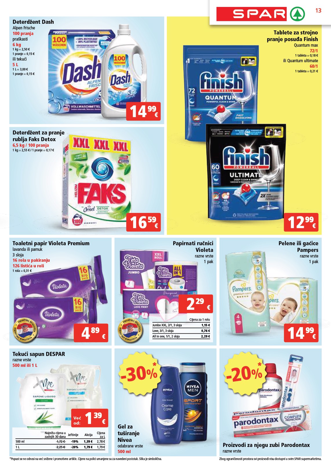 spar - SPAR katalog vrijedi od 02.01. do 07.01. - page: 13