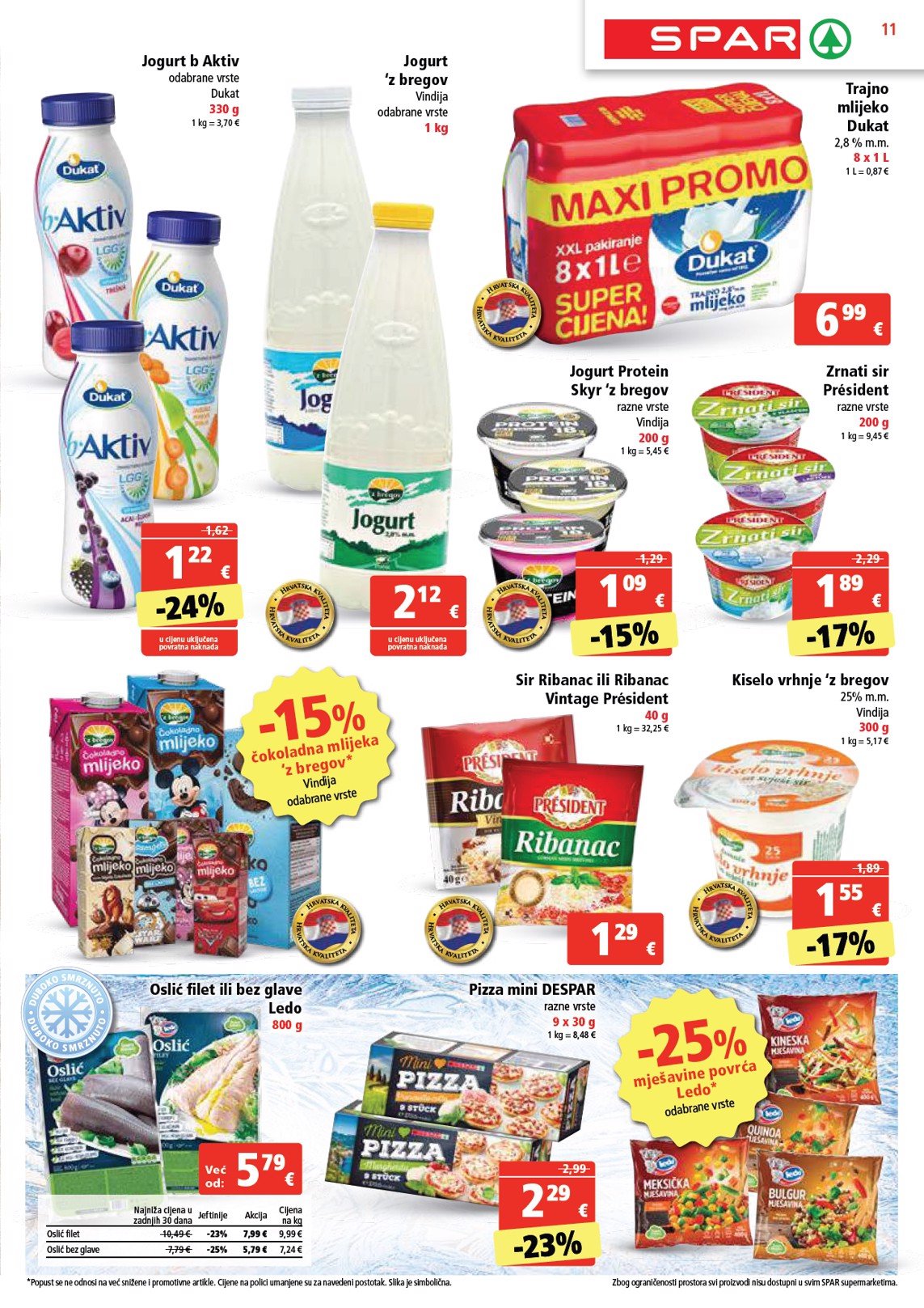 spar - SPAR katalog vrijedi od 08.01. do 14.01. - page: 11