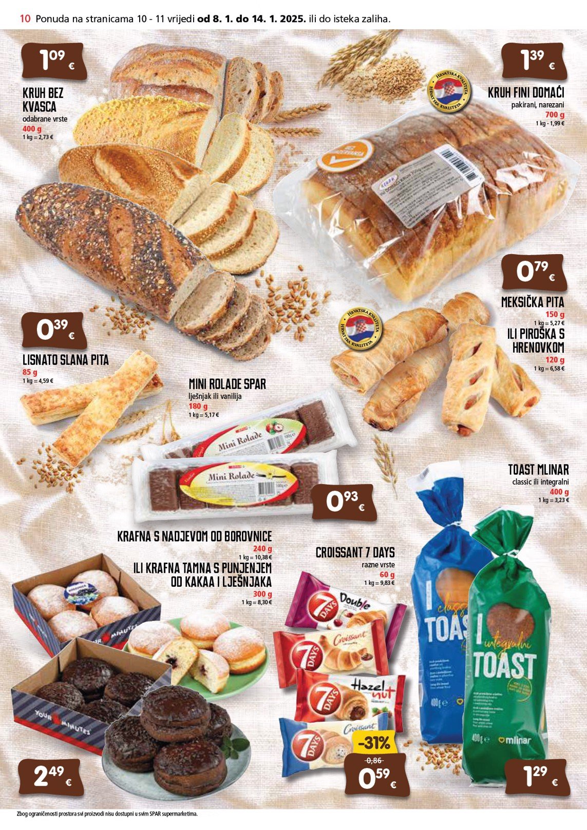 spar - SPAR katalog vrijedi od 08.01. do 14.01. - page: 10