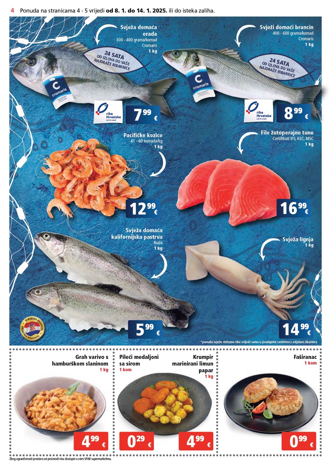 spar - SPAR katalog vrijedi od 08.01. do 14.01. - page: 4