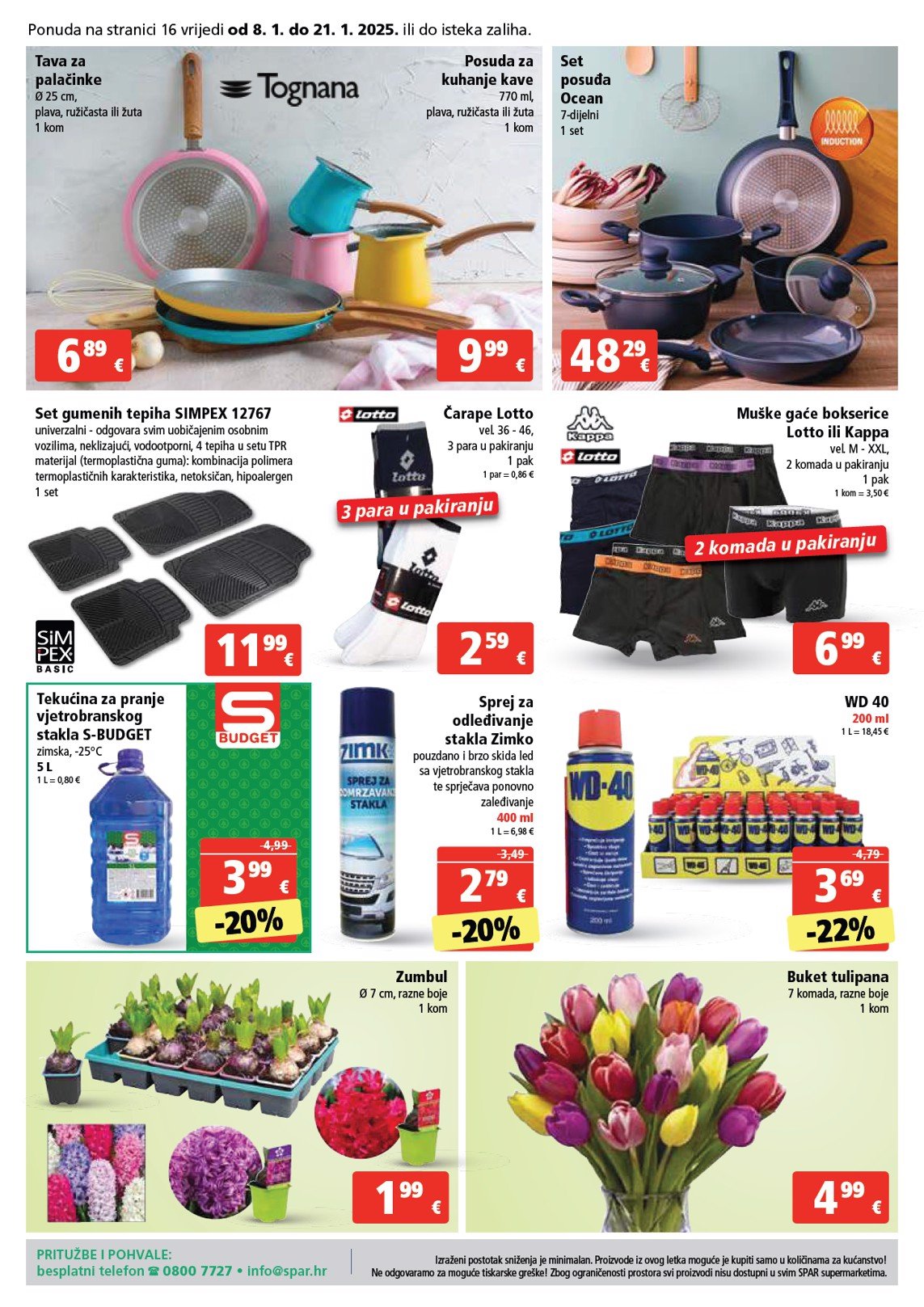 spar - SPAR katalog vrijedi od 08.01. do 14.01. - page: 16