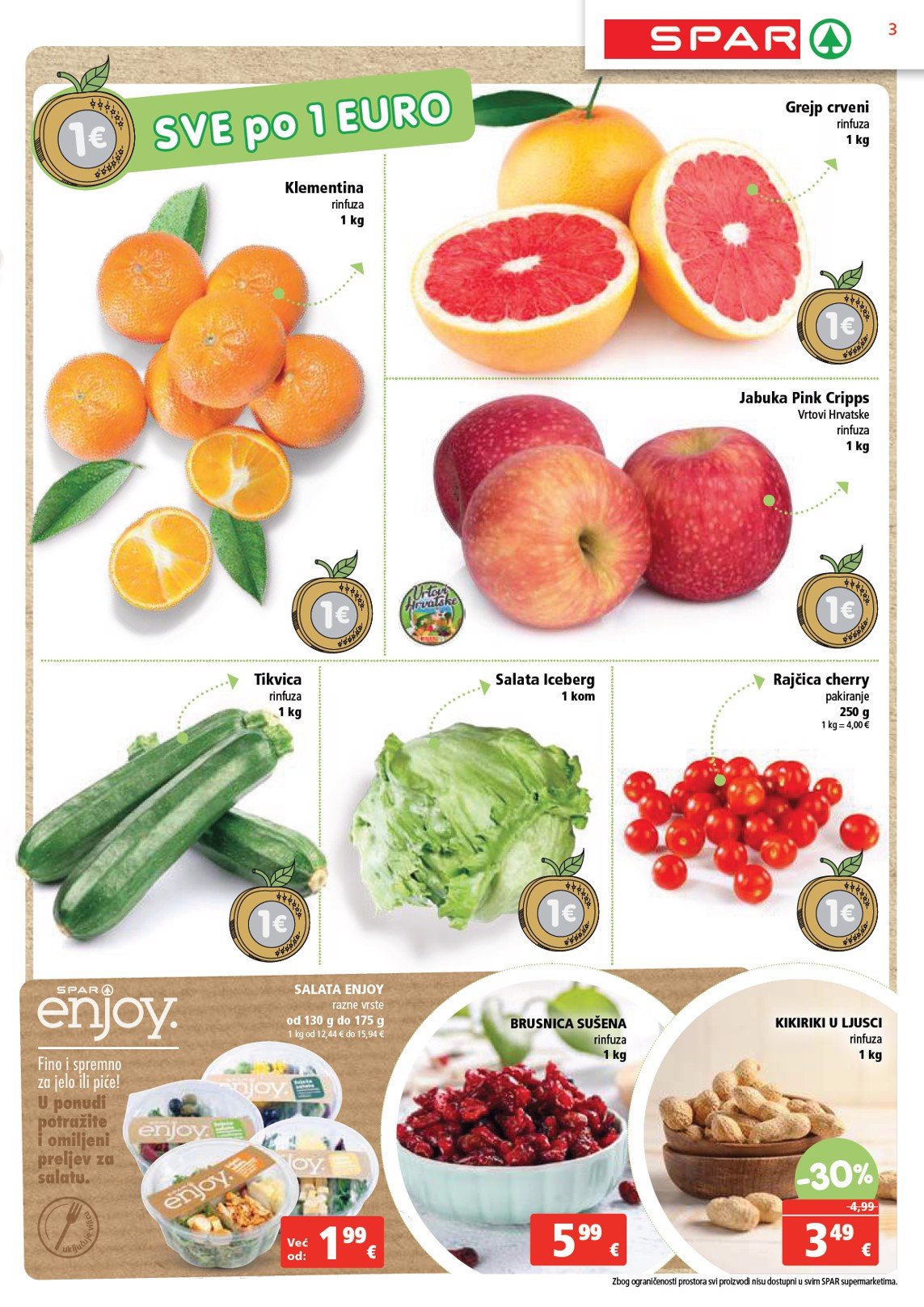 spar - SPAR katalog vrijedi od 08.01. do 14.01. - page: 3