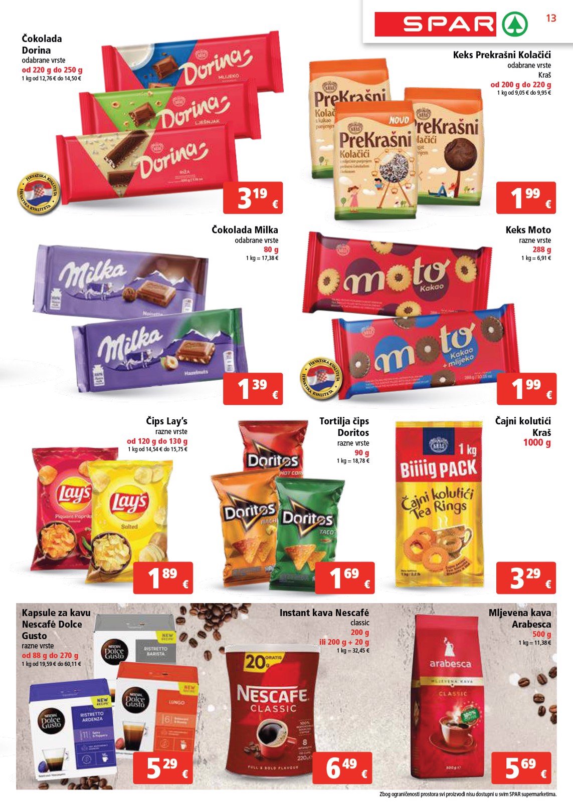 spar - SPAR katalog vrijedi od 08.01. do 14.01. - page: 13