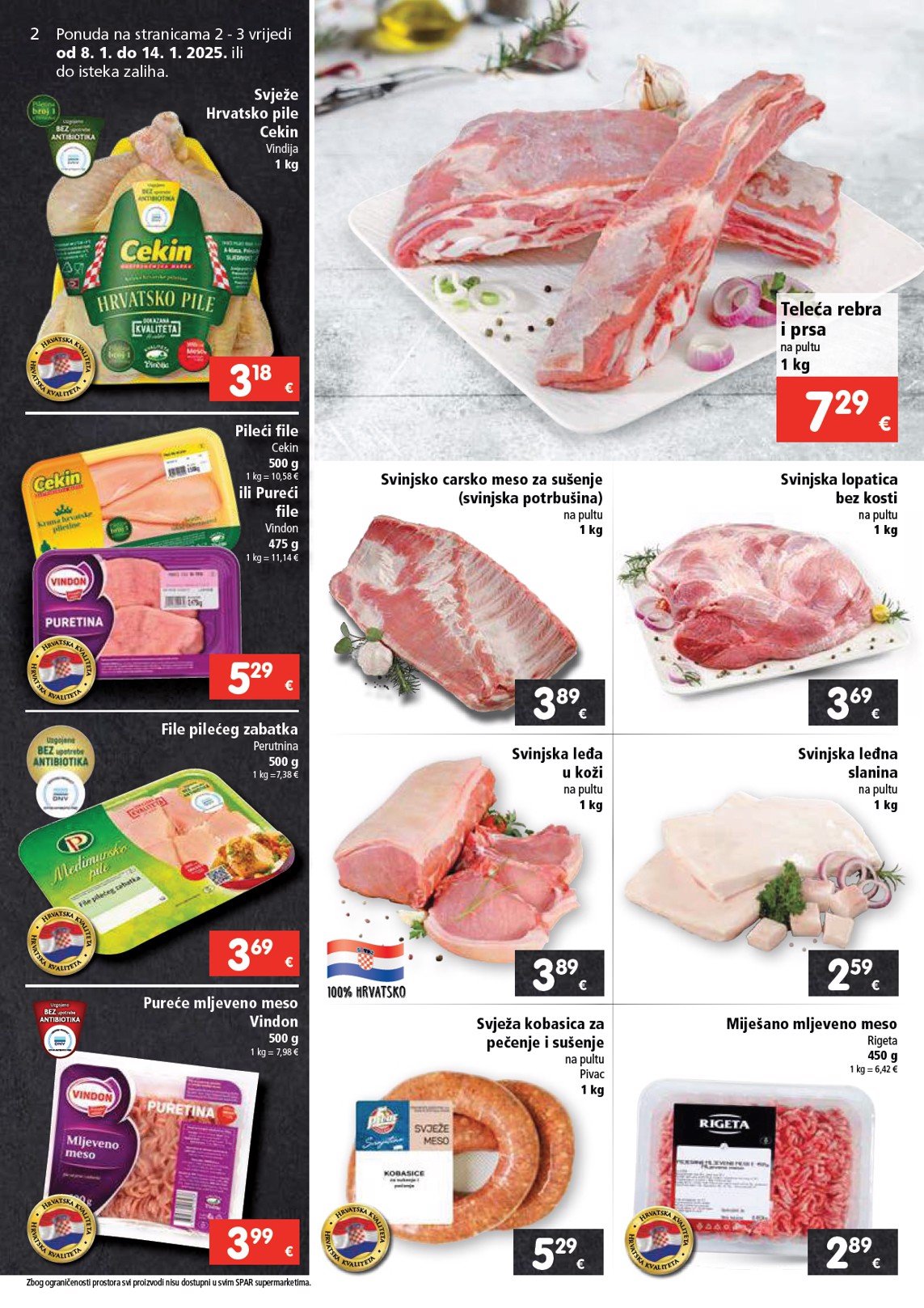 spar - SPAR katalog vrijedi od 08.01. do 14.01. - page: 2