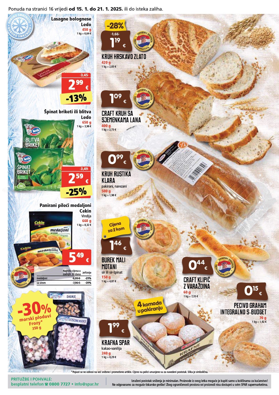 spar - SPAR katalog vrijedi od 15.01. do 21.01. - page: 16