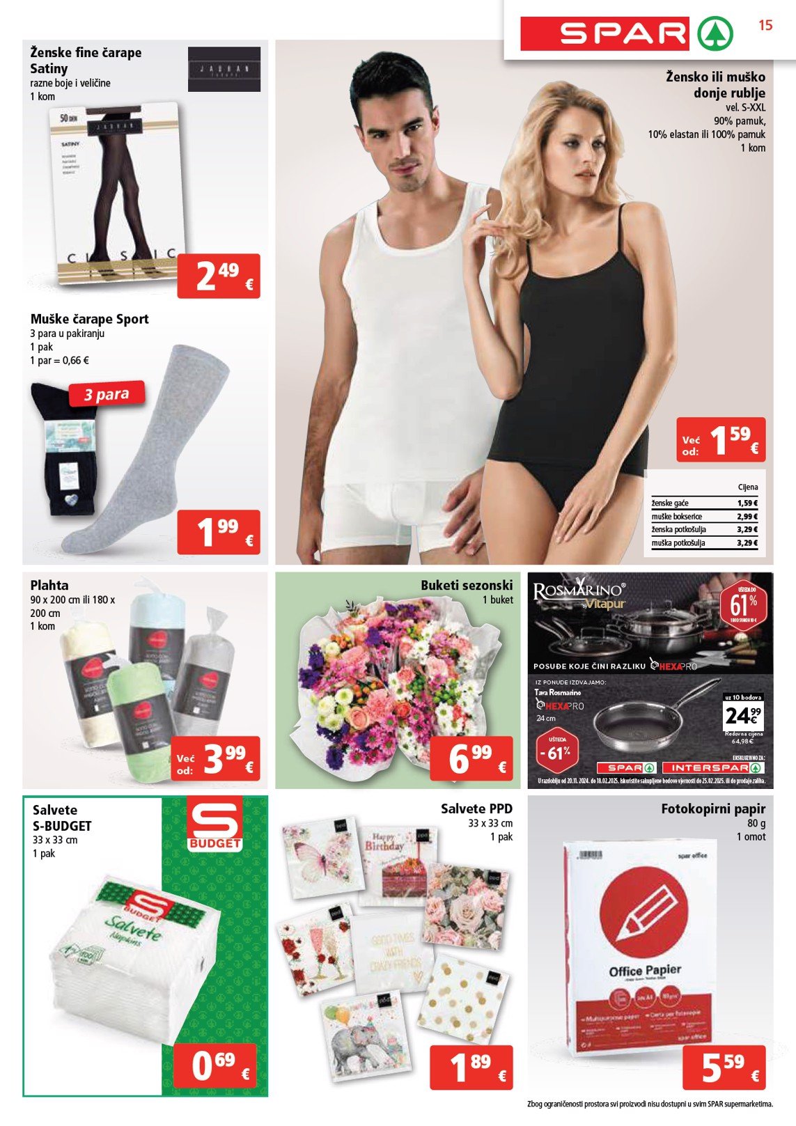 spar - SPAR katalog vrijedi od 15.01. do 21.01. - page: 15