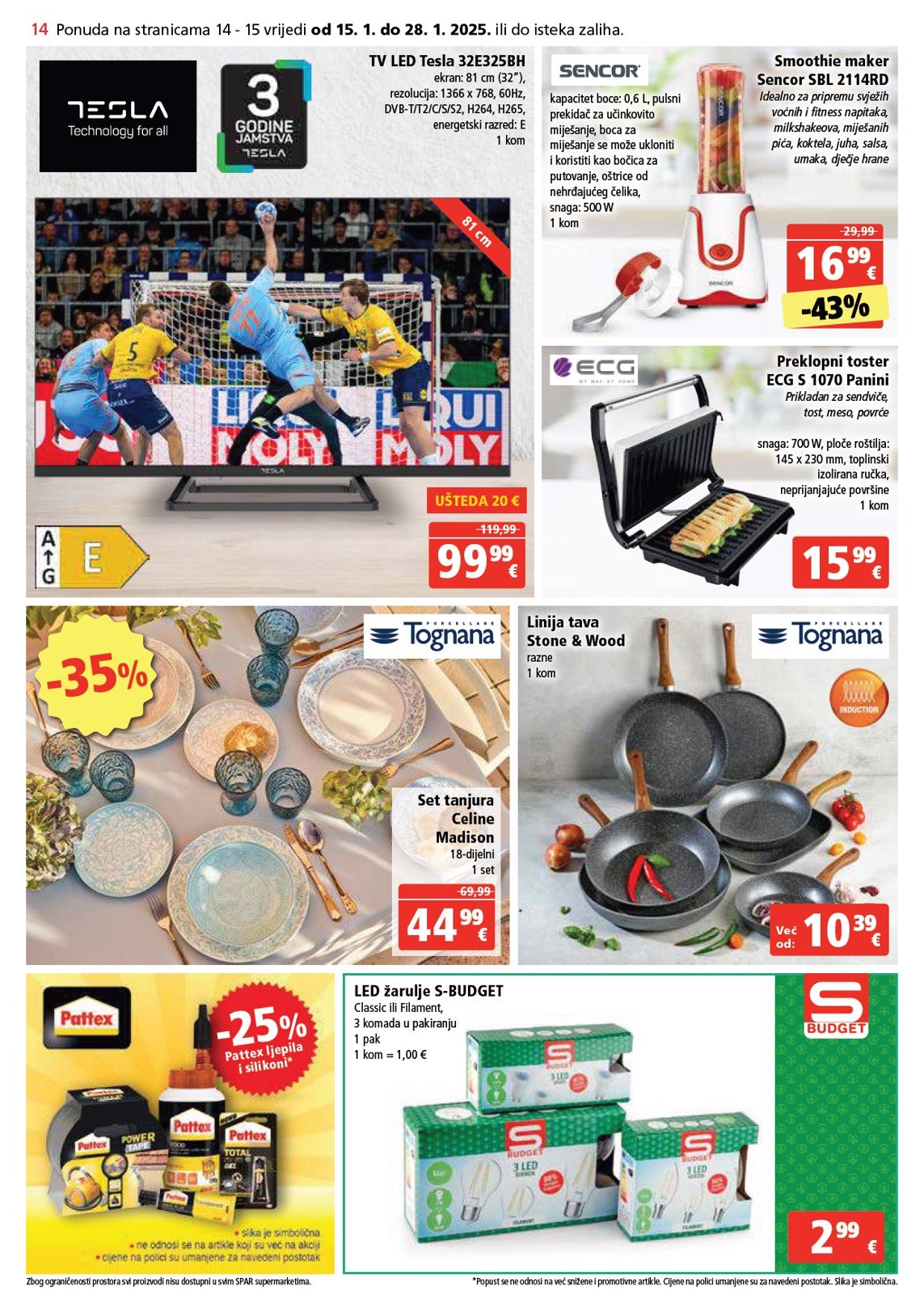 spar - SPAR katalog vrijedi od 15.01. do 21.01. - page: 14