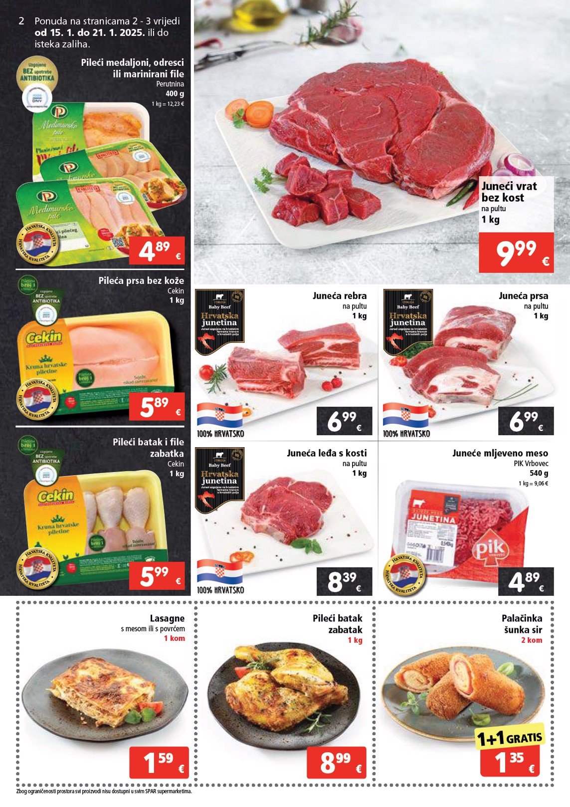 spar - SPAR katalog vrijedi od 15.01. do 21.01. - page: 2