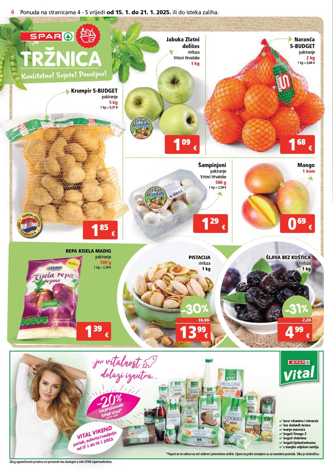 spar - SPAR katalog vrijedi od 15.01. do 21.01. - page: 4