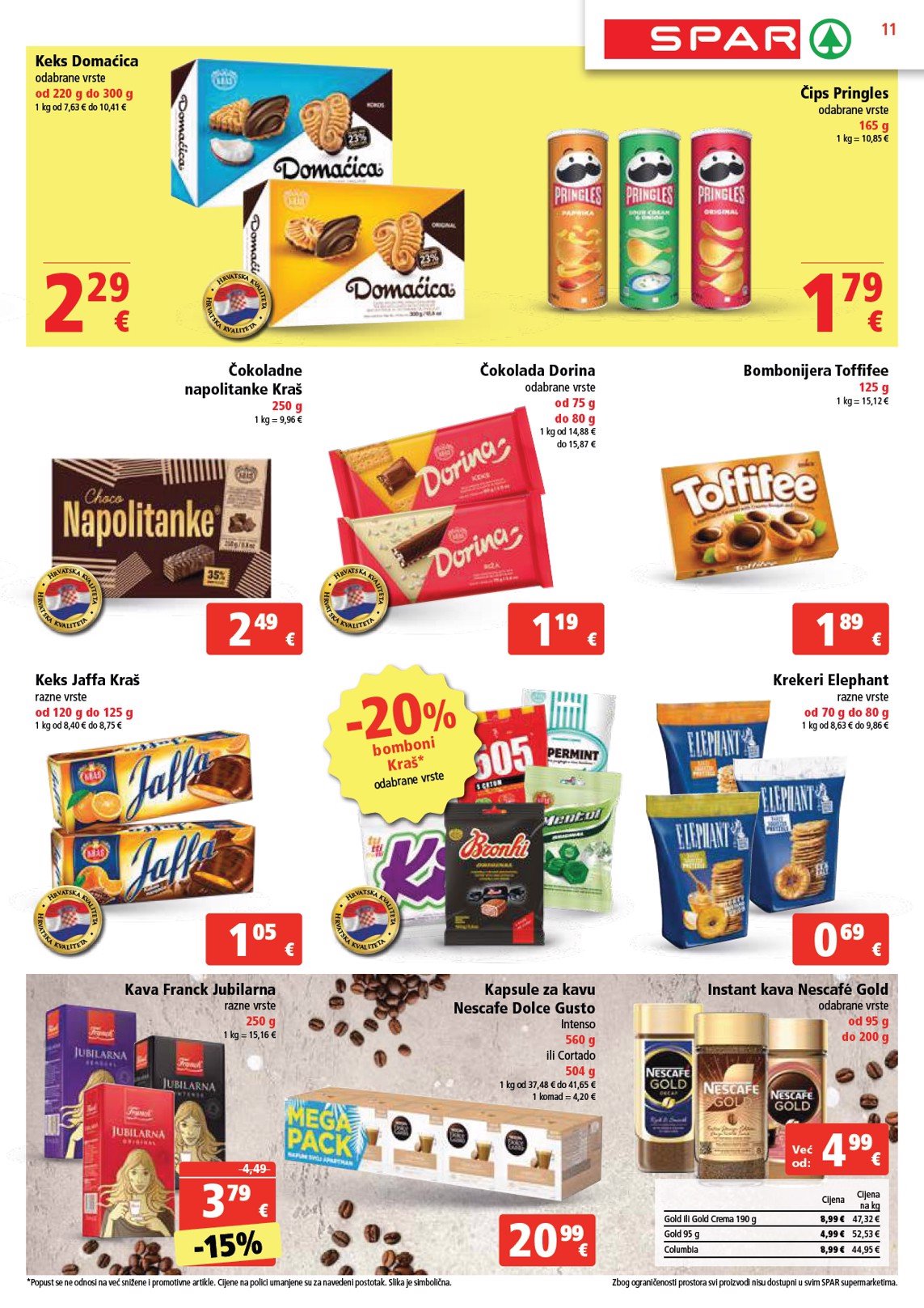 spar - SPAR katalog vrijedi od 15.01. do 21.01. - page: 11