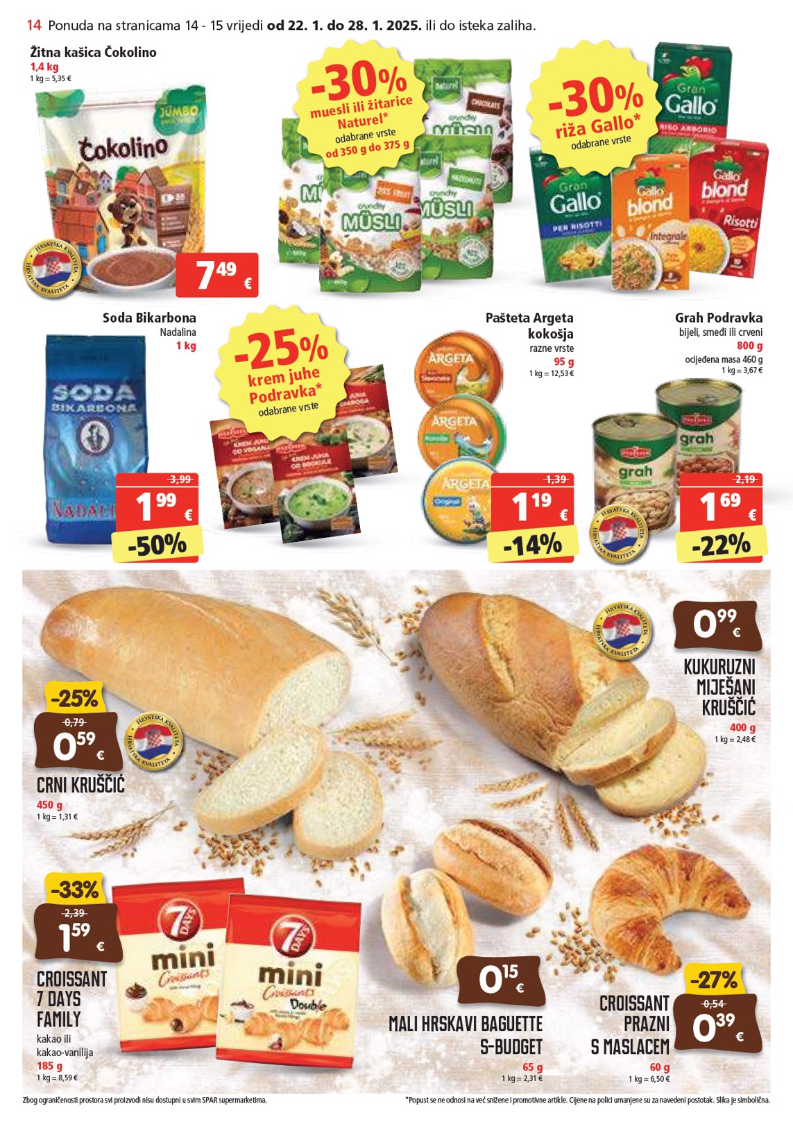 spar - SPAR katalog vrijedi od 22.01. do 28.01. - page: 14