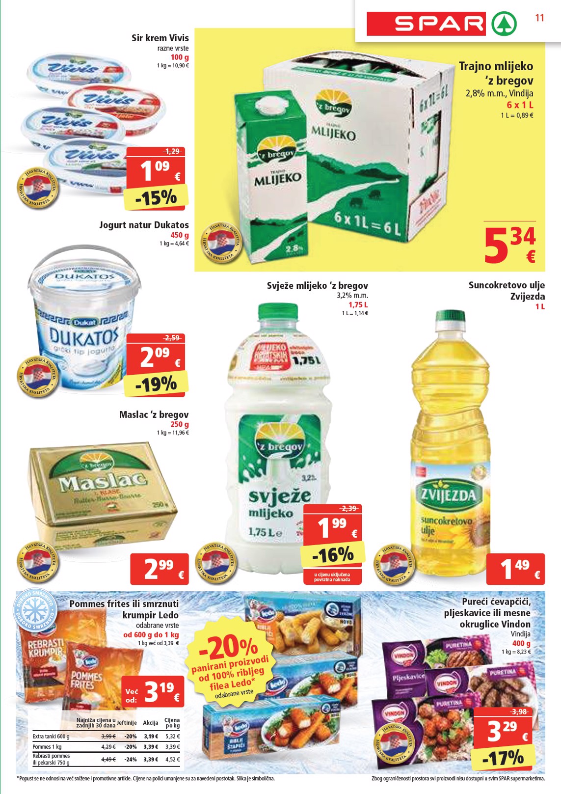 spar - SPAR katalog vrijedi od 22.01. do 28.01. - page: 11