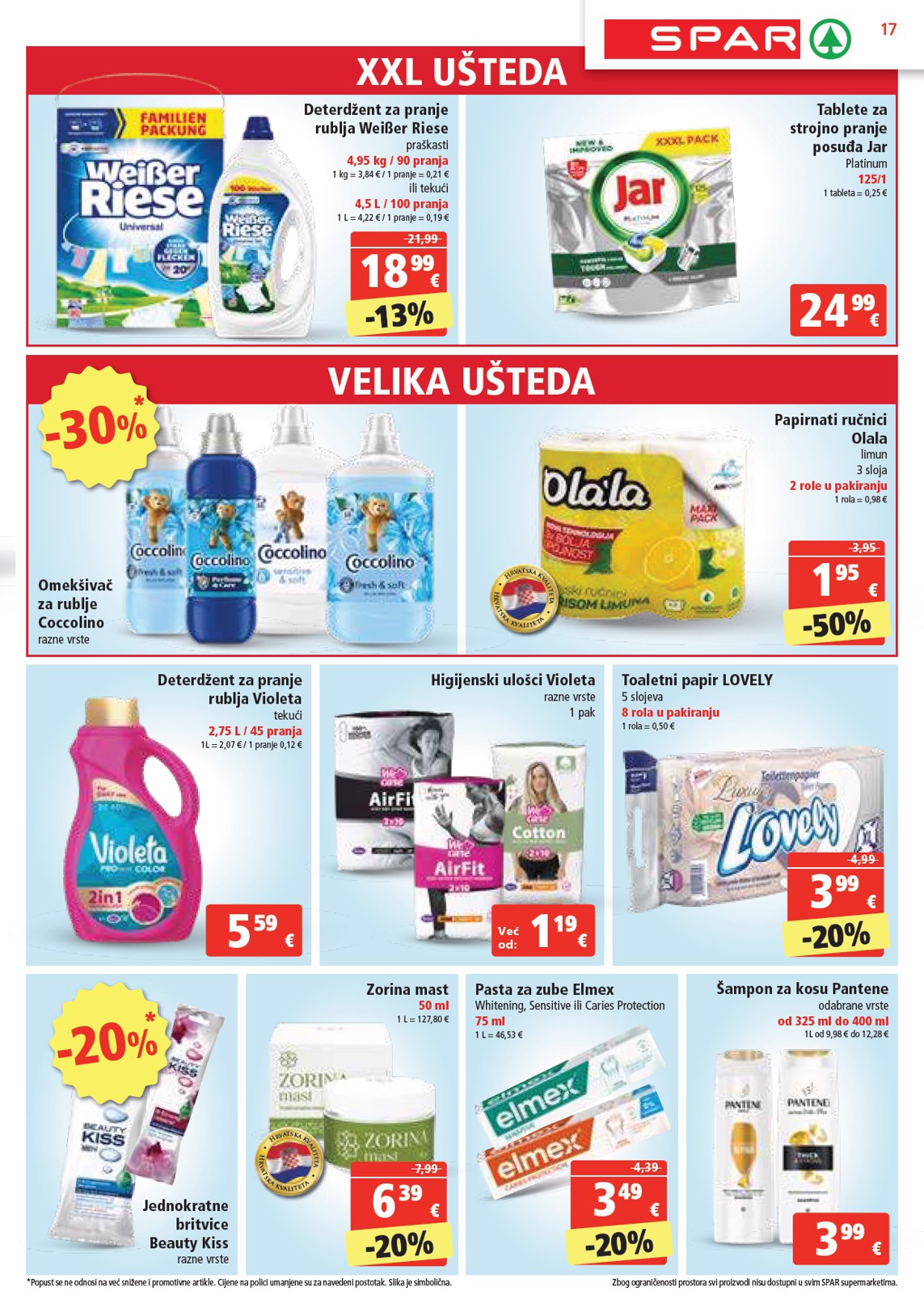 spar - SPAR katalog vrijedi od 22.01. do 28.01. - page: 17