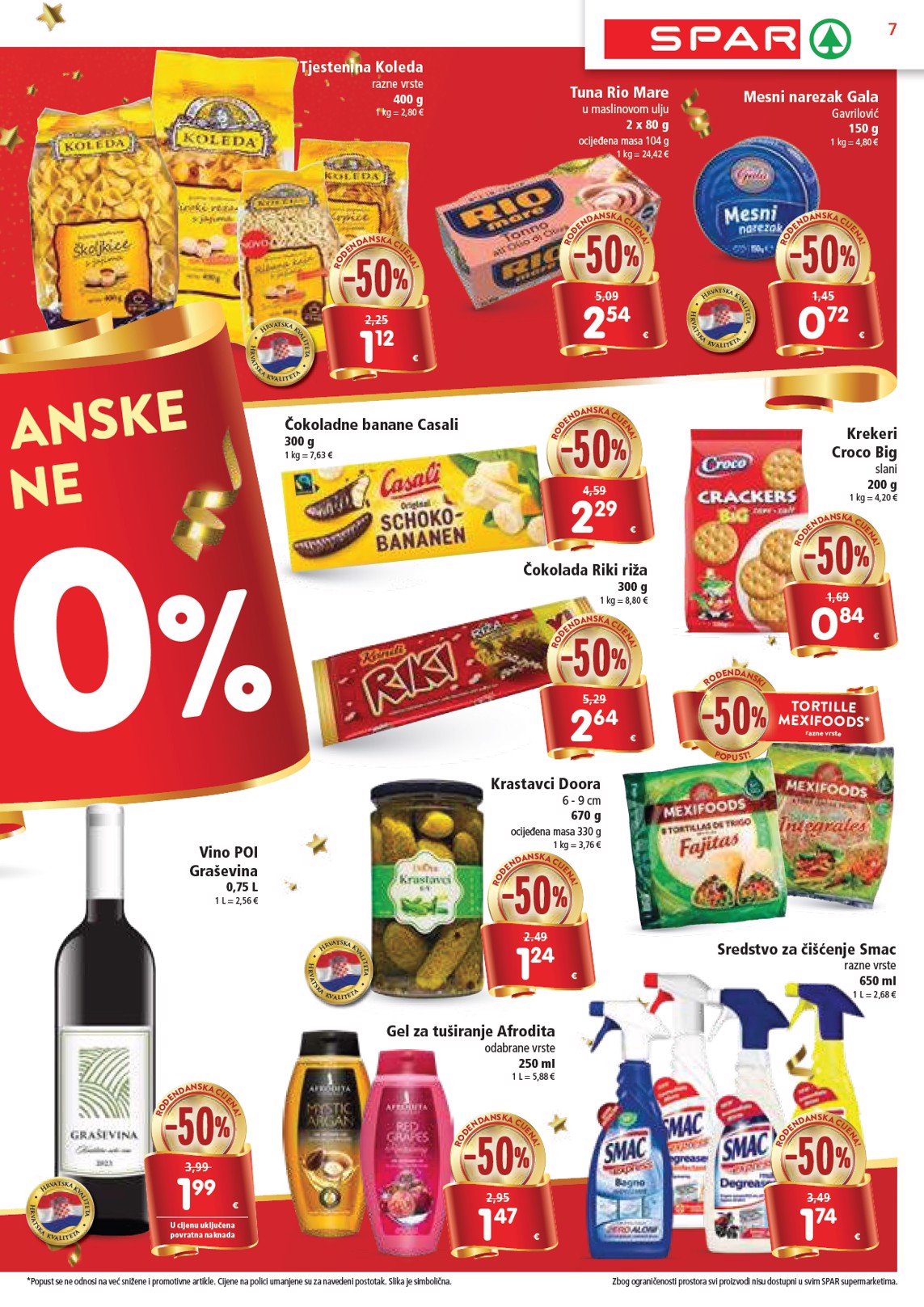 spar - SPAR katalog vrijedi od 22.01. do 28.01. - page: 7