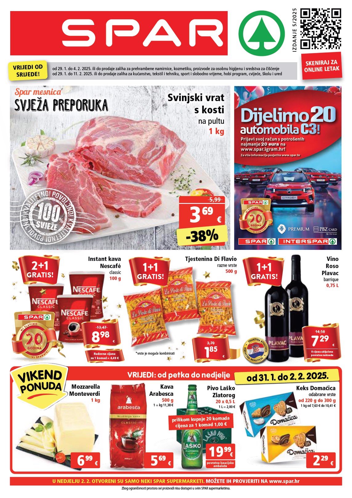 spar - SPAR katalog vrijedi od 29.01. do 04.02.