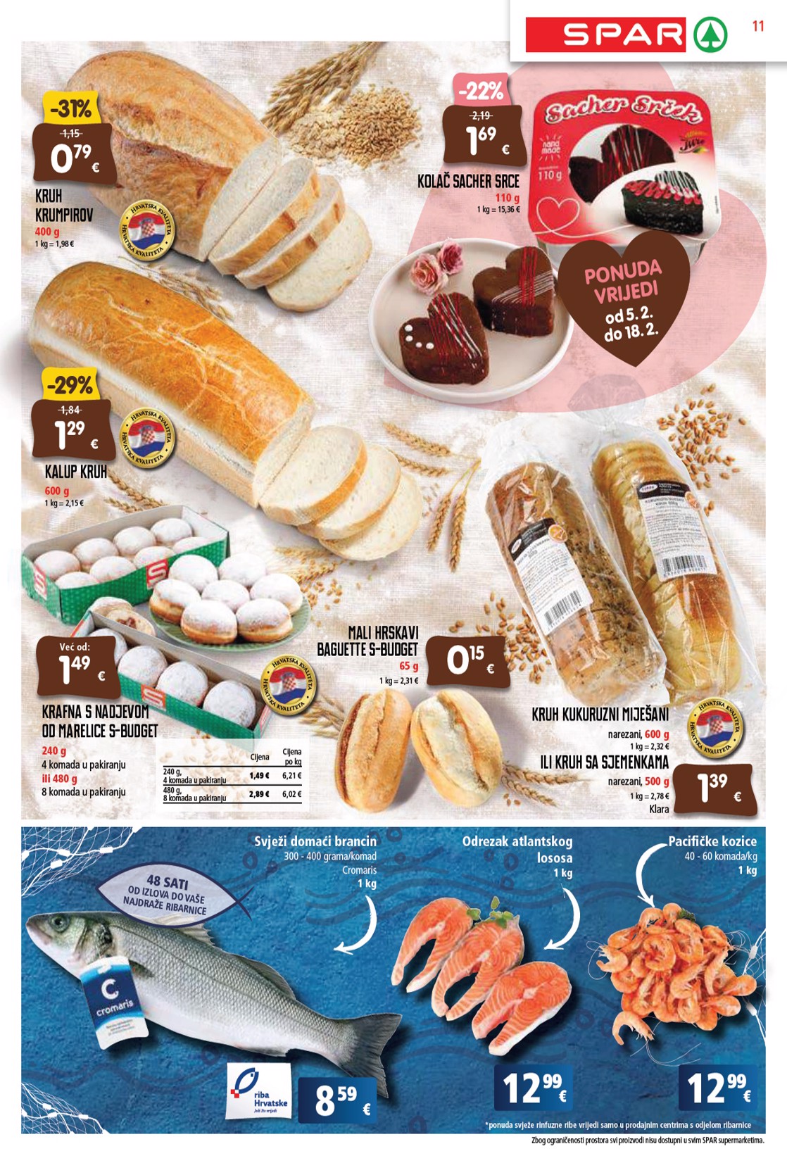 spar - SPAR katalog vrijedi od 05.02. do 11.02. - page: 11