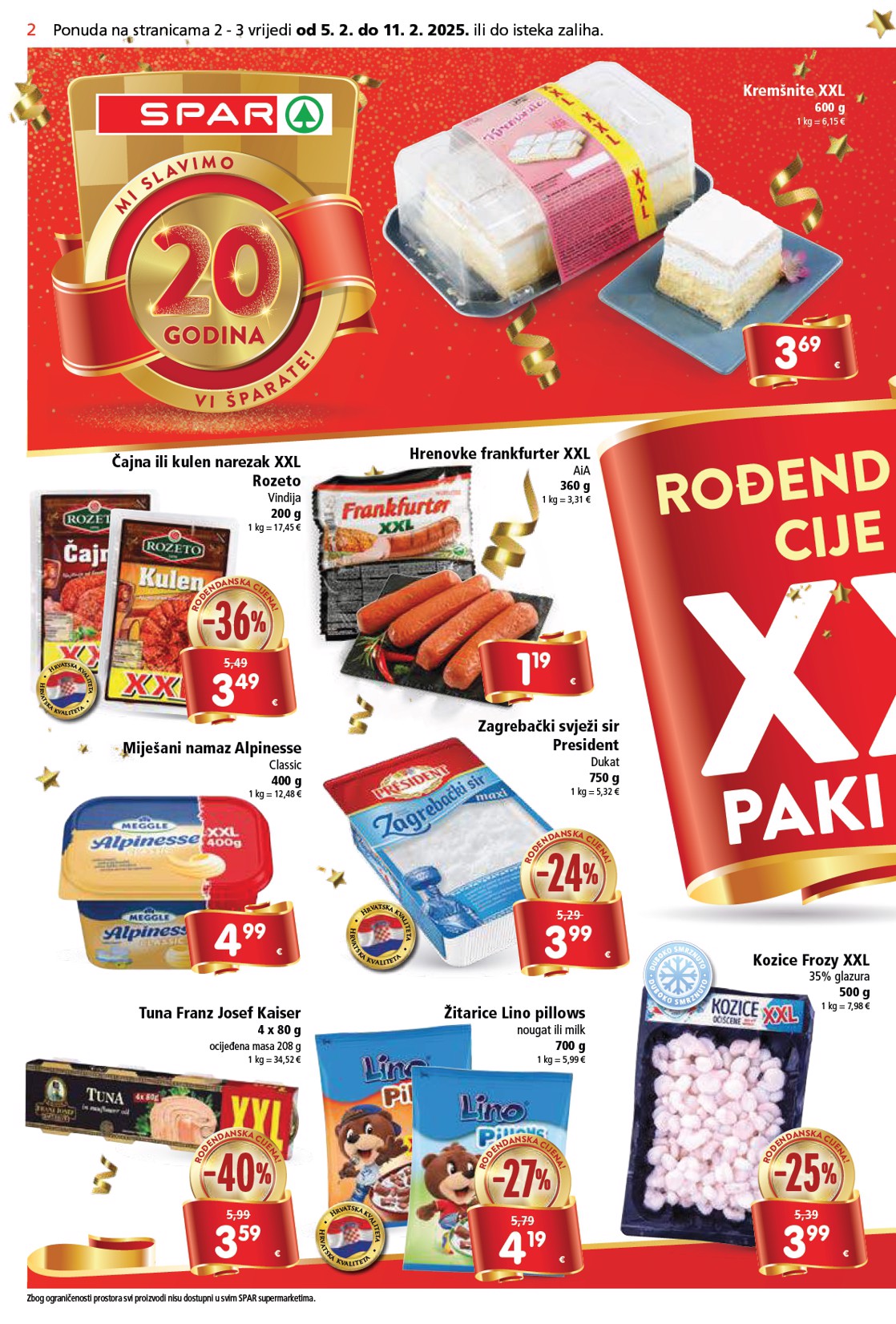 spar - SPAR katalog vrijedi od 05.02. do 11.02. - page: 2