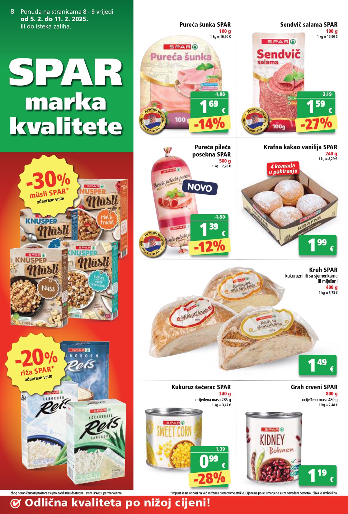 spar - SPAR katalog vrijedi od 05.02. do 11.02. - page: 8