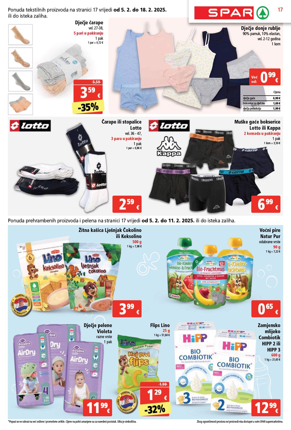 spar - SPAR katalog vrijedi od 05.02. do 11.02. - page: 17