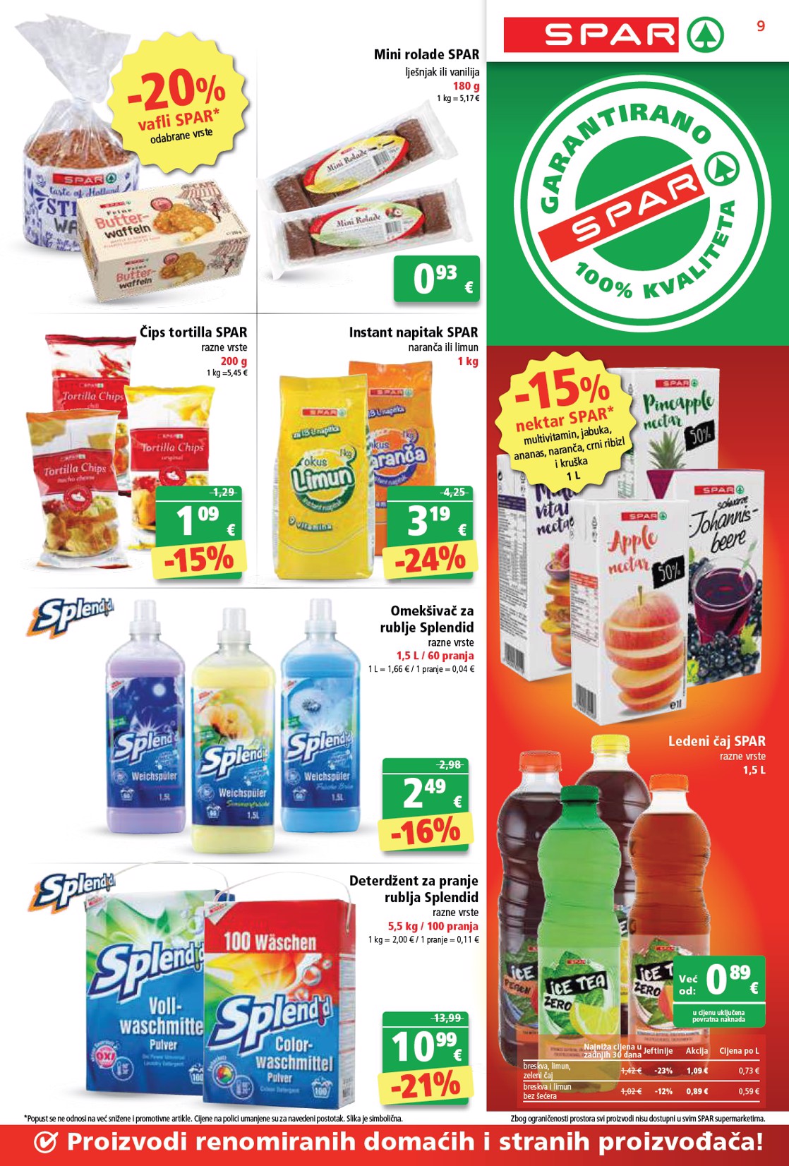 spar - SPAR katalog vrijedi od 05.02. do 11.02. - page: 9