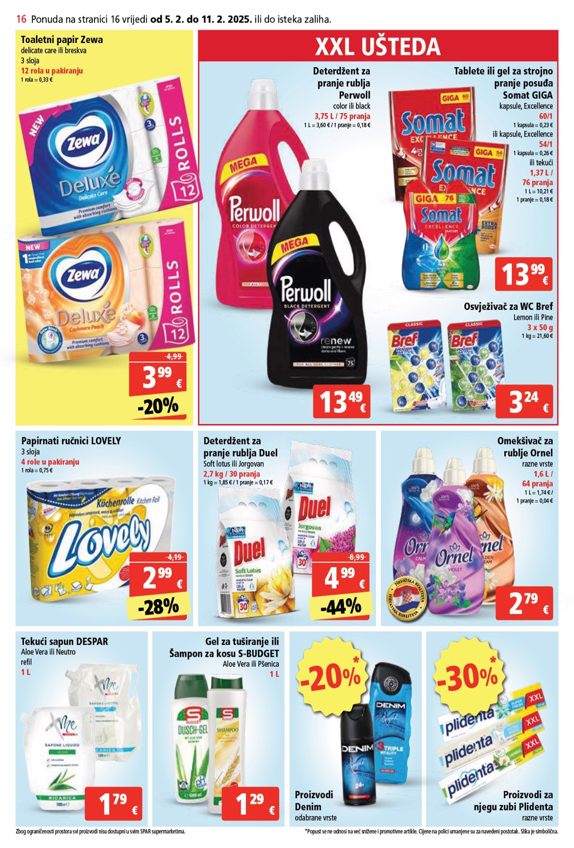 spar - SPAR katalog vrijedi od 05.02. do 11.02. - page: 16