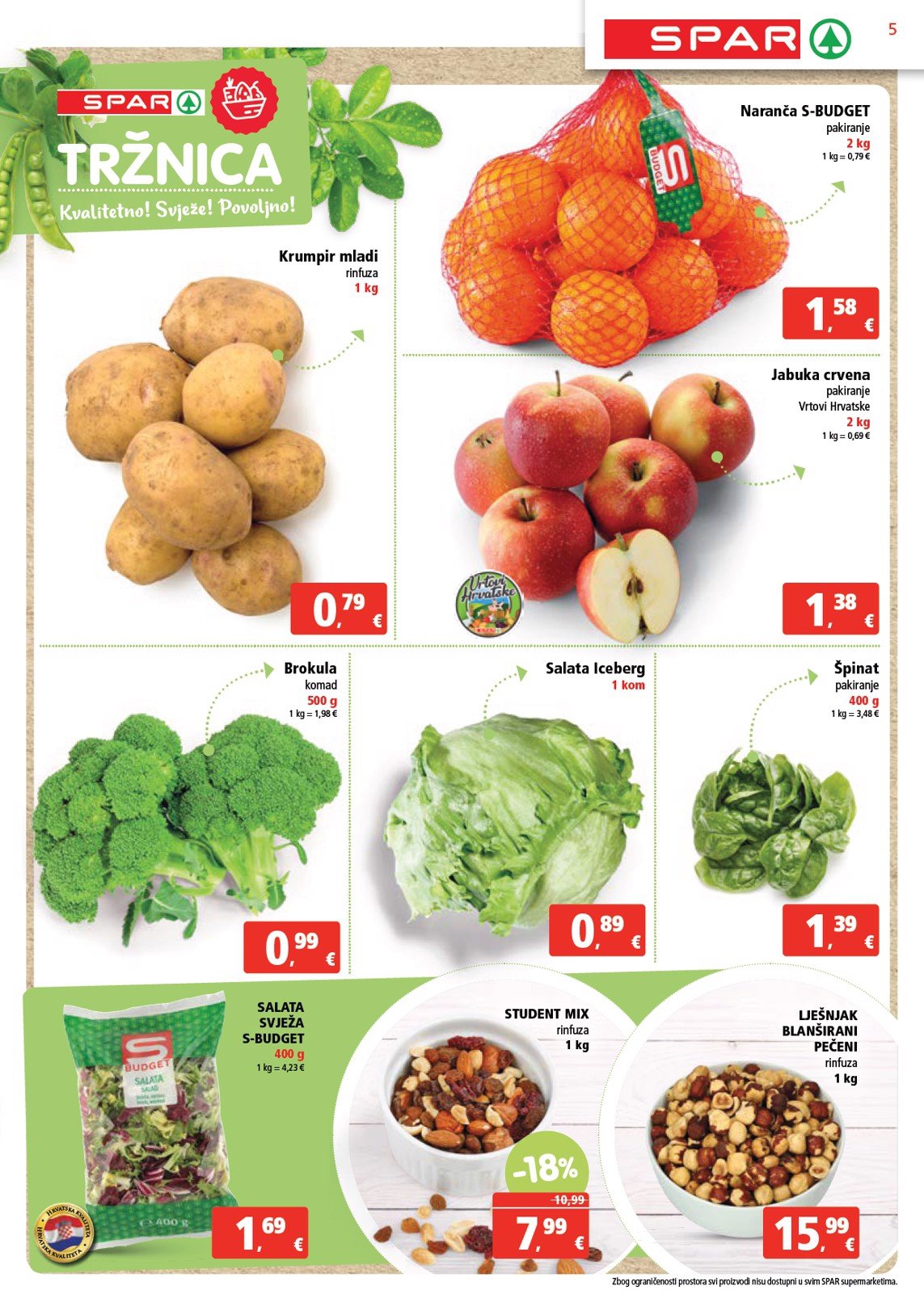 spar - SPAR katalog vrijedi od 12.02. do 18.02. - page: 5