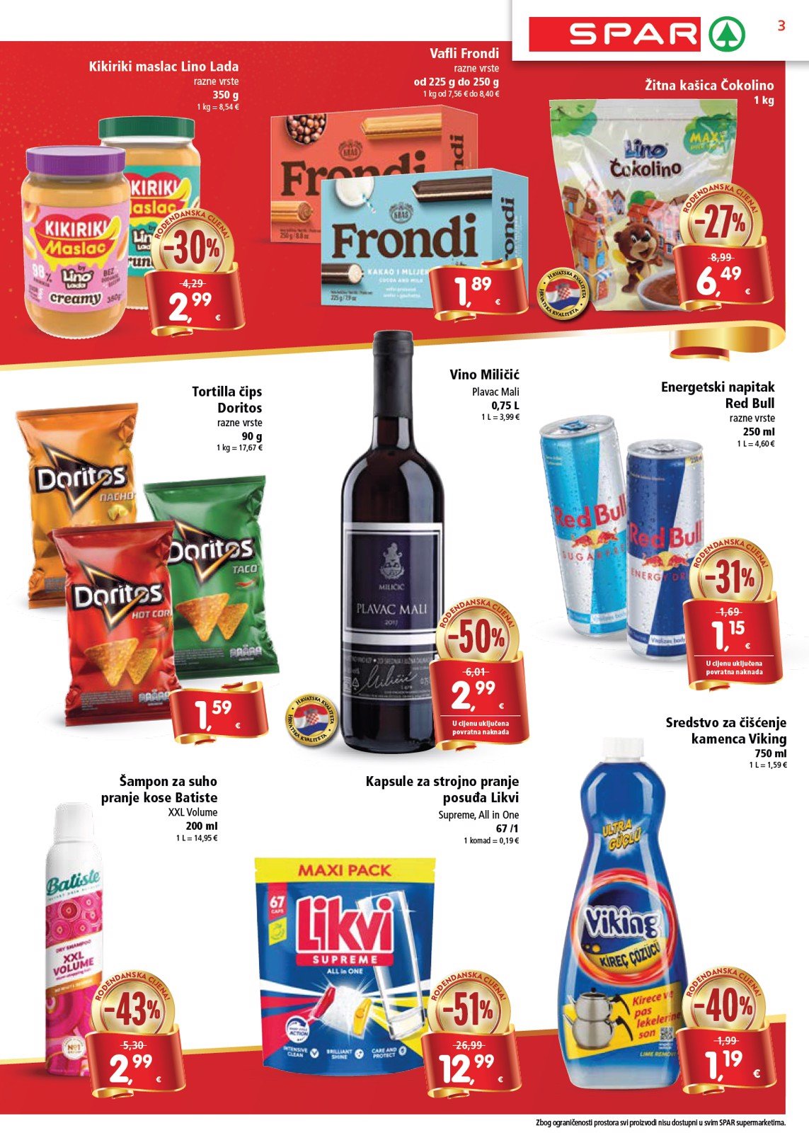 spar - SPAR katalog vrijedi od 12.02. do 18.02. - page: 3