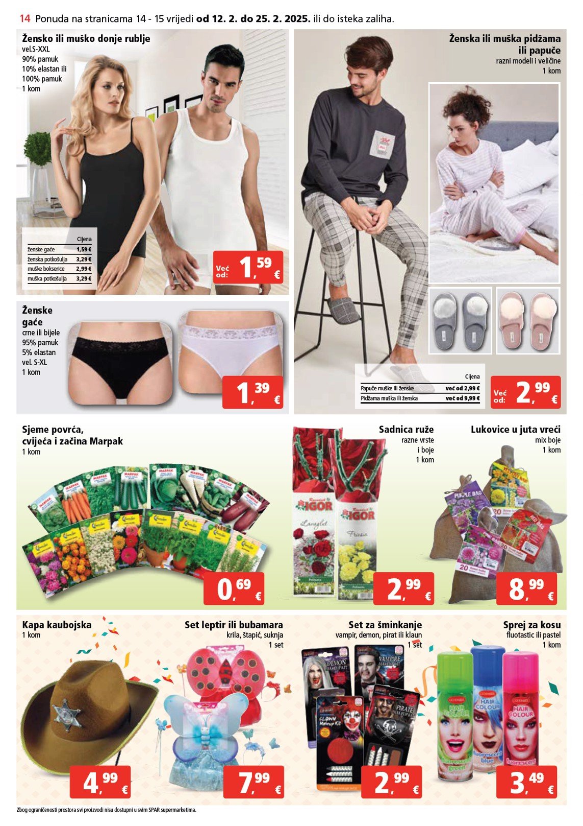 spar - SPAR katalog vrijedi od 12.02. do 18.02. - page: 14