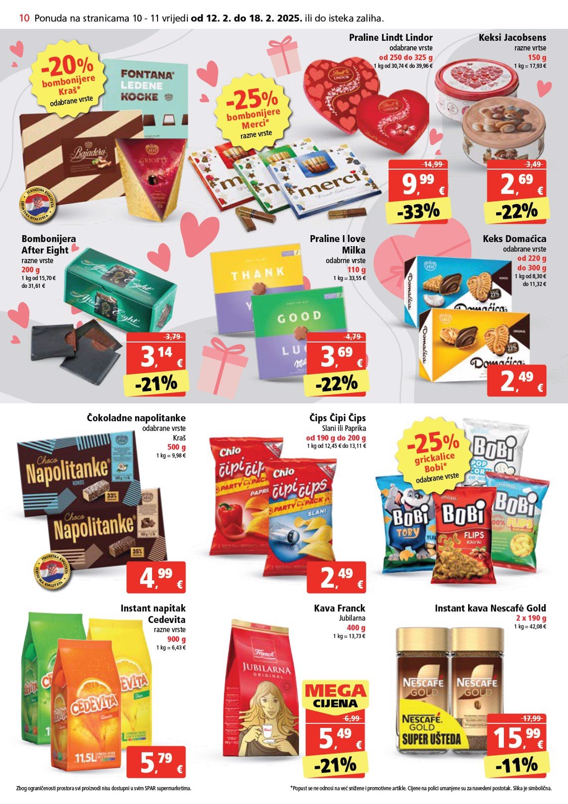 spar - SPAR katalog vrijedi od 12.02. do 18.02. - page: 10