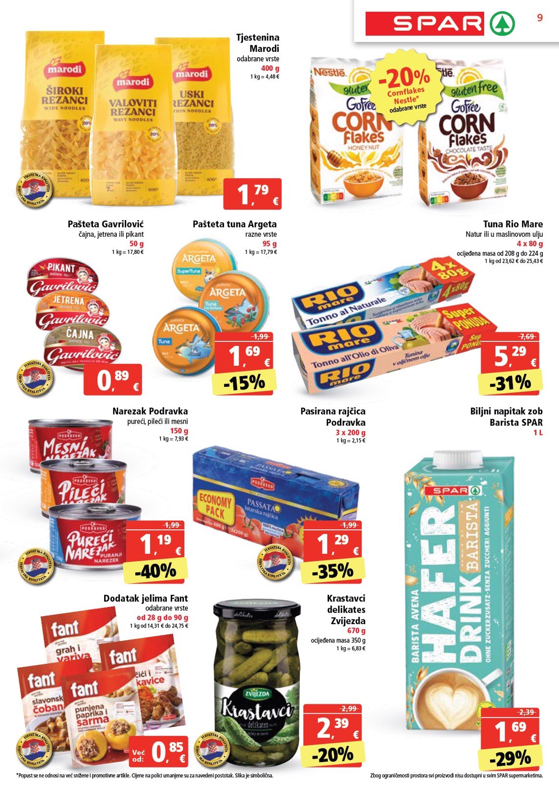 spar - SPAR katalog vrijedi od 12.02. do 18.02. - page: 9