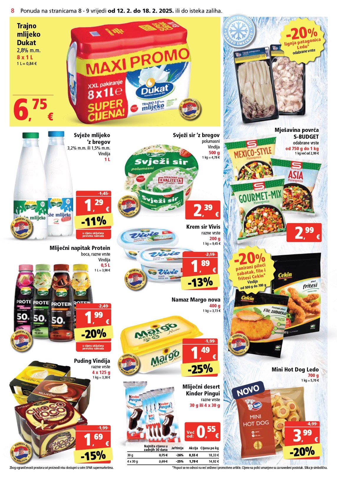 spar - SPAR katalog vrijedi od 12.02. do 18.02. - page: 8