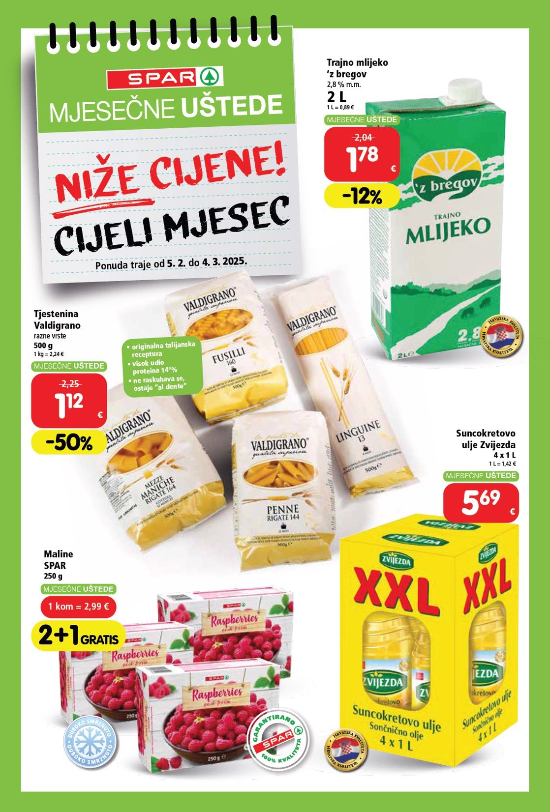 spar - SPAR - Mjesečne uštede katalog vrijedi od 05.02. do 04.03.