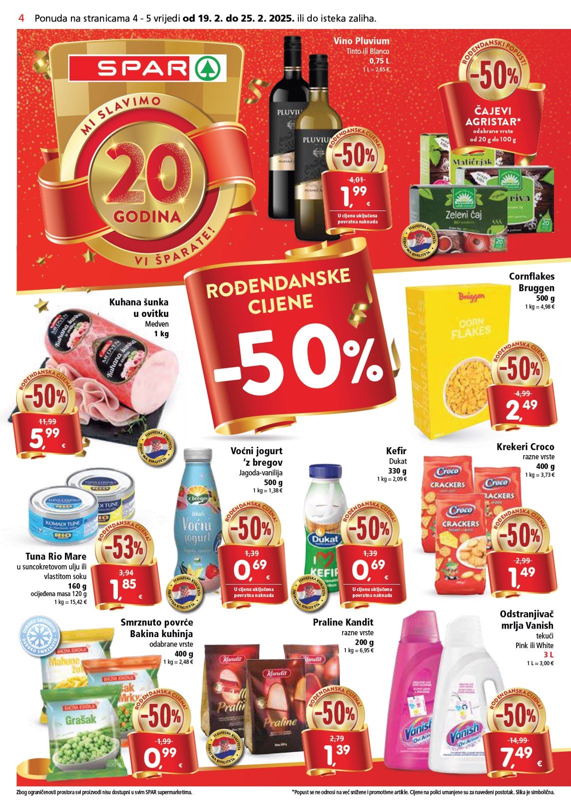 spar - SPAR katalog vrijedi od 19.02. do 25.02. - page: 4