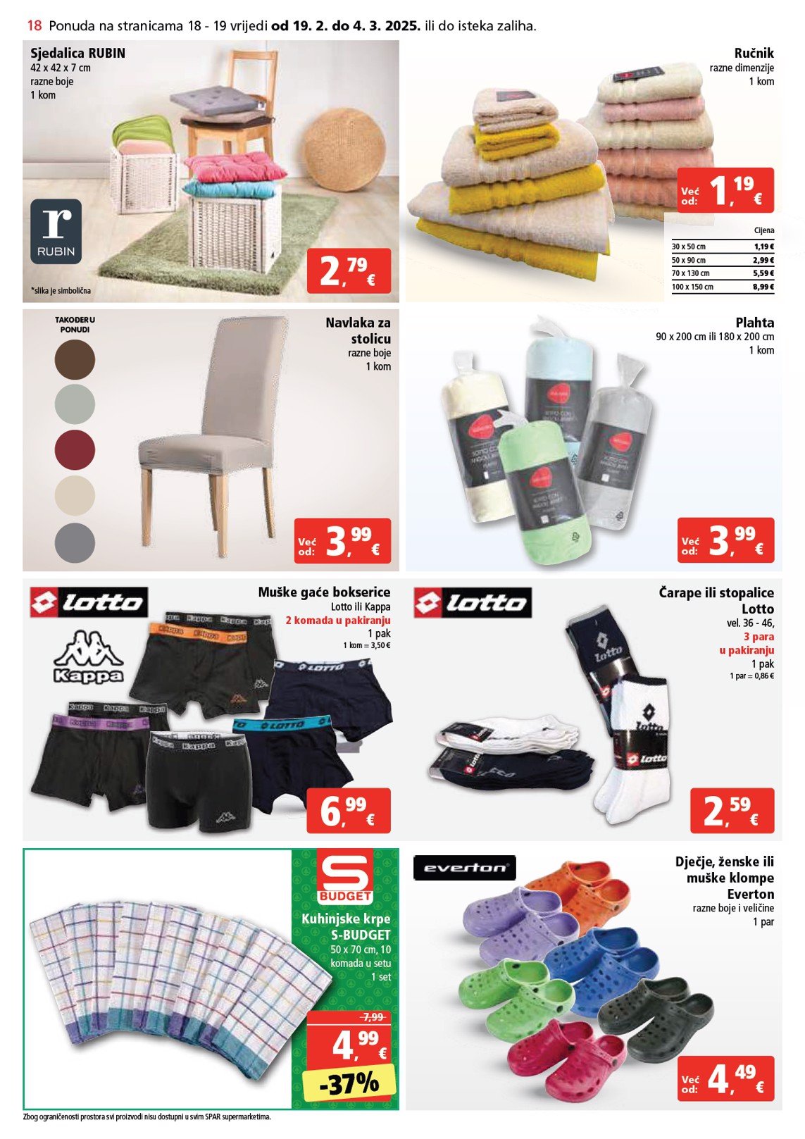 spar - SPAR katalog vrijedi od 19.02. do 25.02. - page: 18