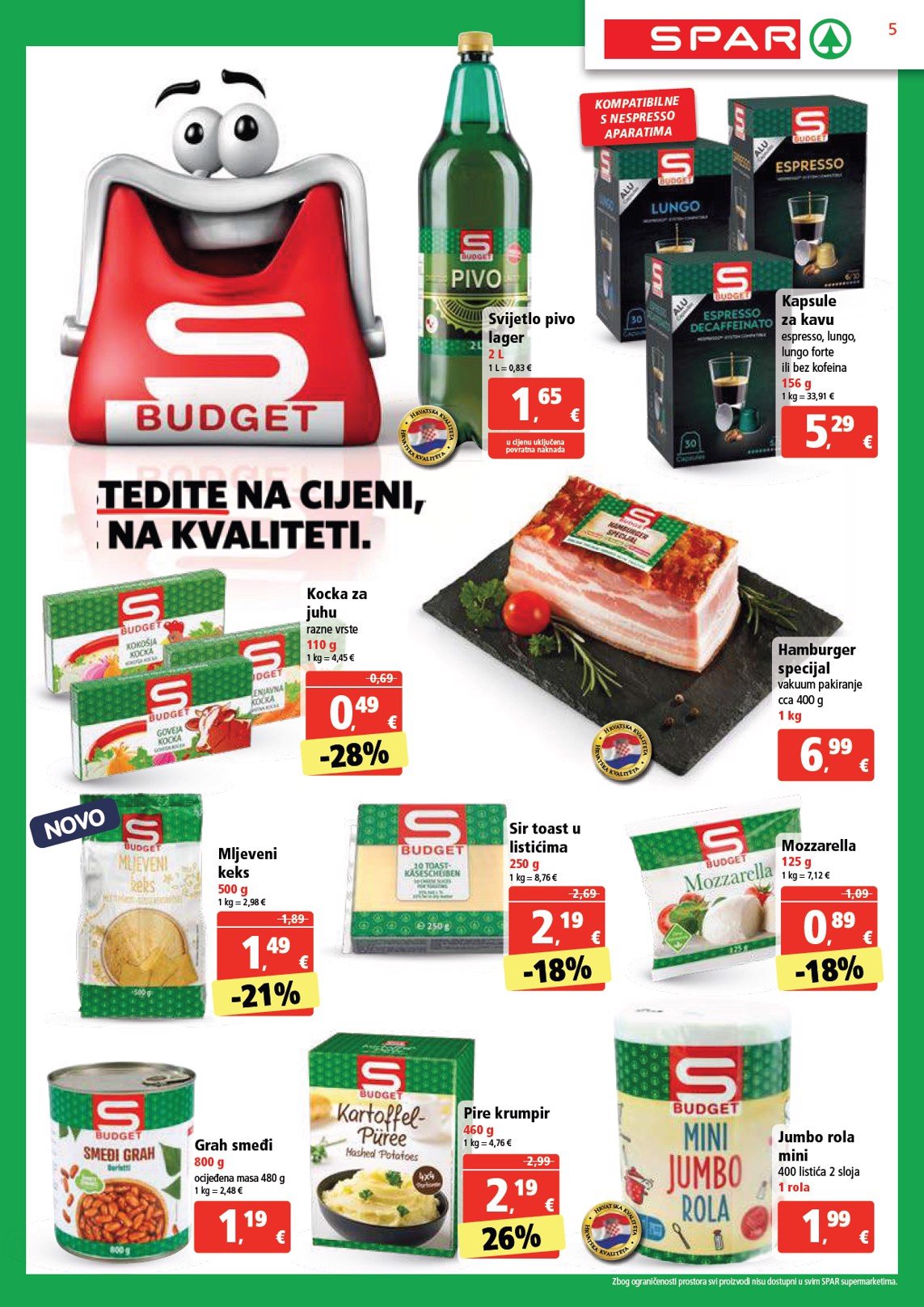 spar - SPAR katalog vrijedi od 19.02. do 25.02. - page: 5