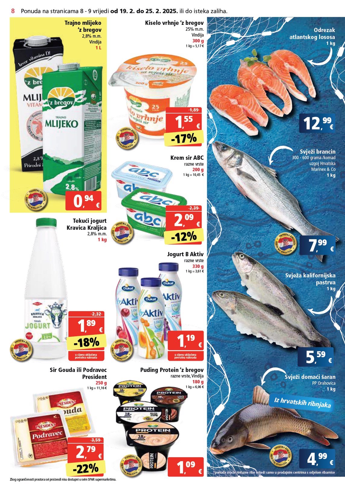 spar - SPAR katalog vrijedi od 19.02. do 25.02. - page: 8