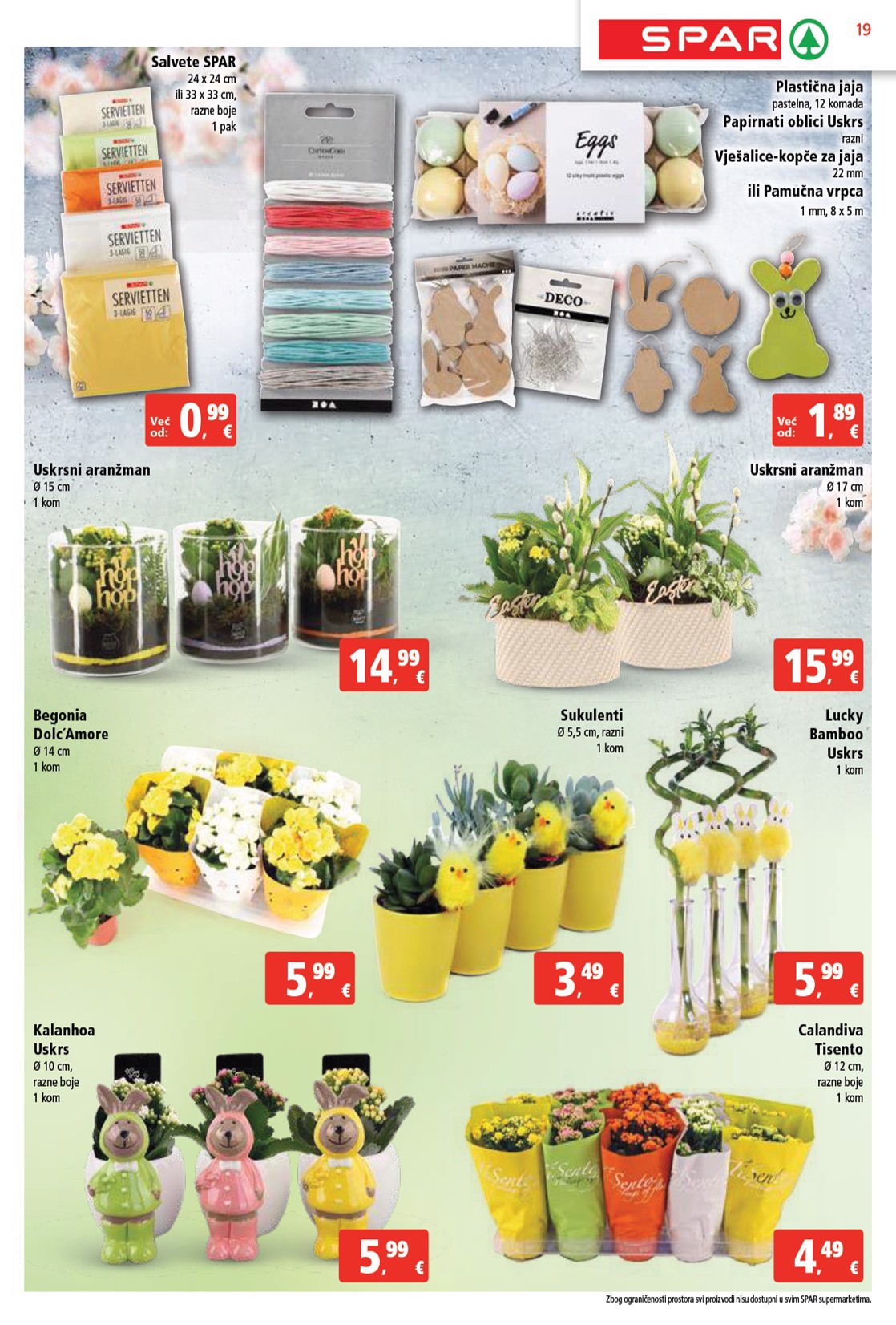 spar - SPAR katalog vrijedi od 02.04. do 08.04. - page: 19