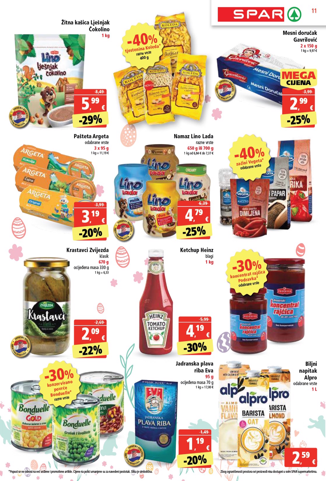 spar - SPAR katalog vrijedi od 02.04. do 08.04. - page: 11