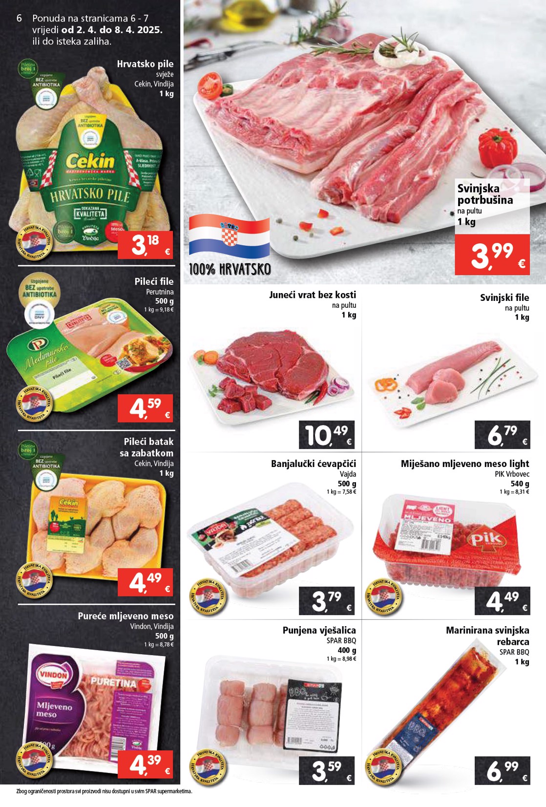 spar - SPAR katalog vrijedi od 02.04. do 08.04. - page: 6