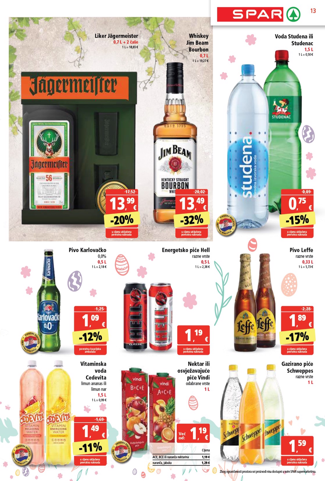 spar - SPAR katalog vrijedi od 02.04. do 08.04. - page: 13