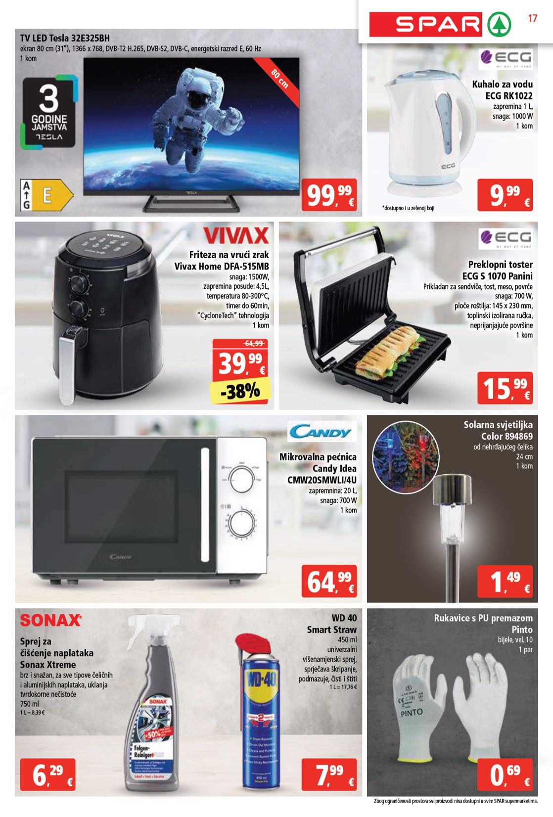 spar - SPAR katalog vrijedi od 02.04. do 08.04. - page: 17