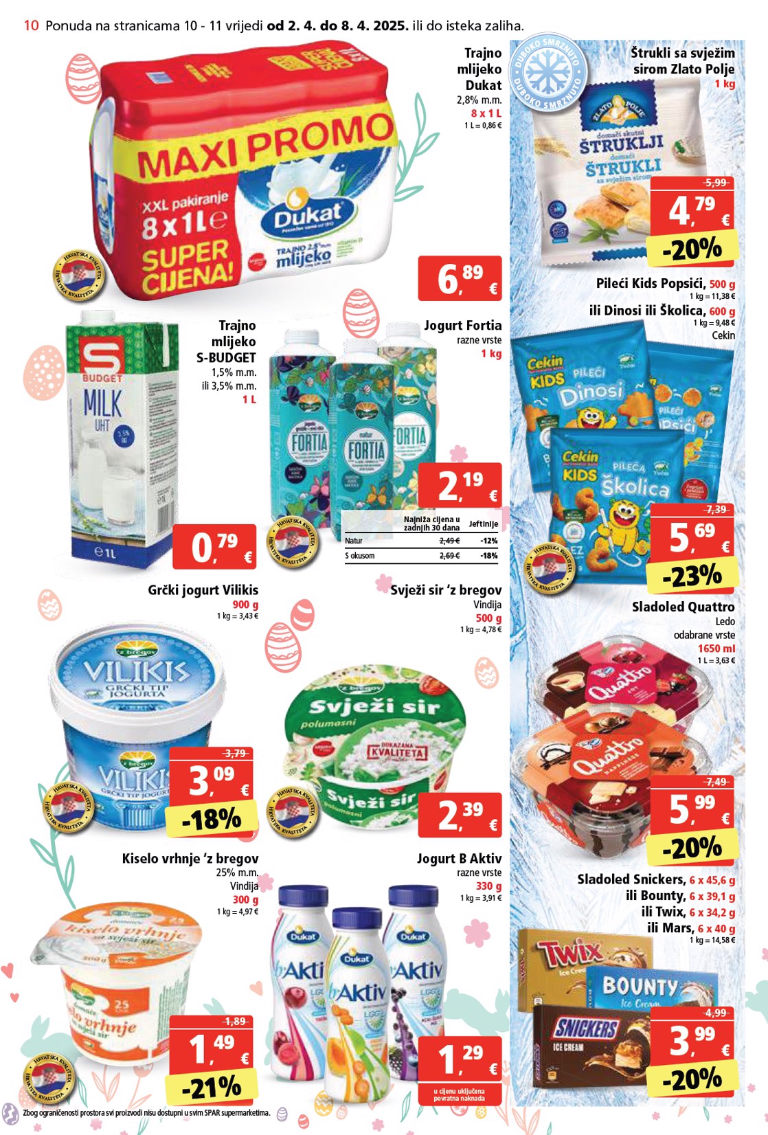 spar - SPAR katalog vrijedi od 02.04. do 08.04. - page: 10