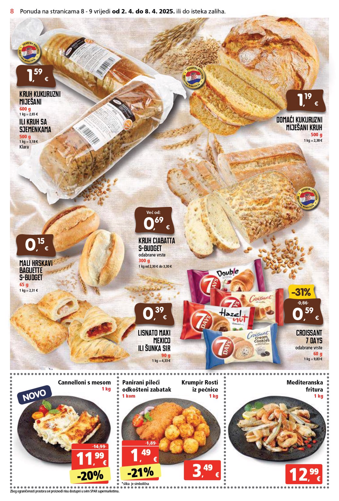 spar - SPAR katalog vrijedi od 02.04. do 08.04. - page: 8