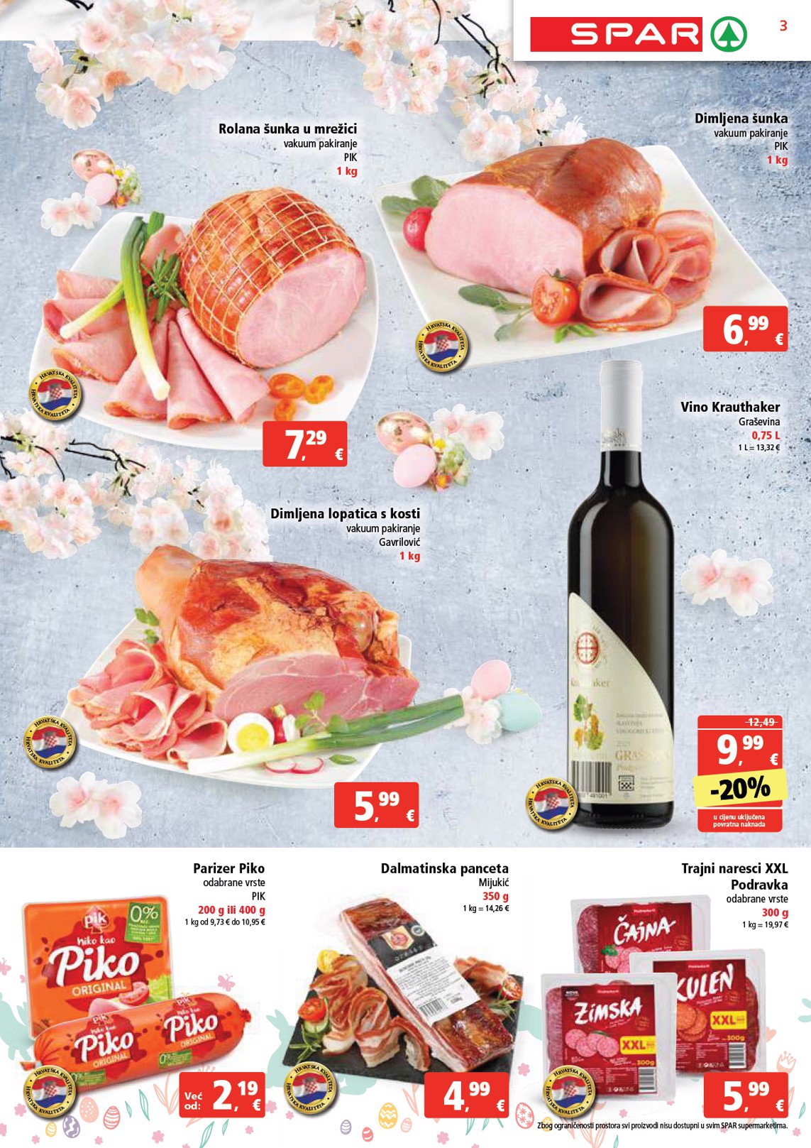 spar - SPAR katalog vrijedi od 09.04. do 15.04. - page: 3
