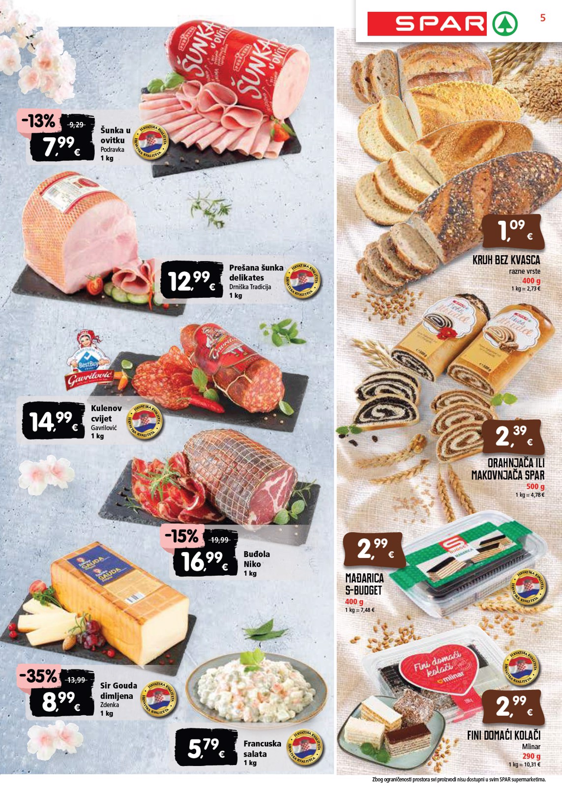 spar - SPAR katalog vrijedi od 09.04. do 15.04. - page: 5