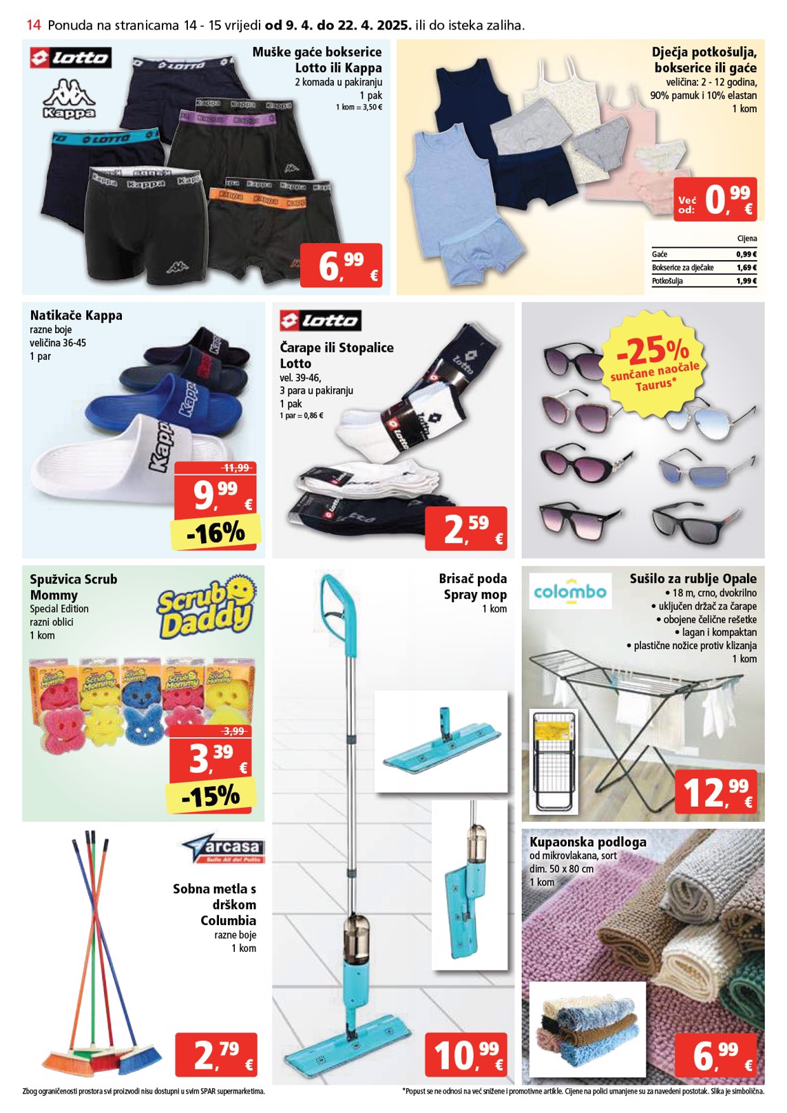 spar - SPAR katalog vrijedi od 09.04. do 15.04. - page: 14