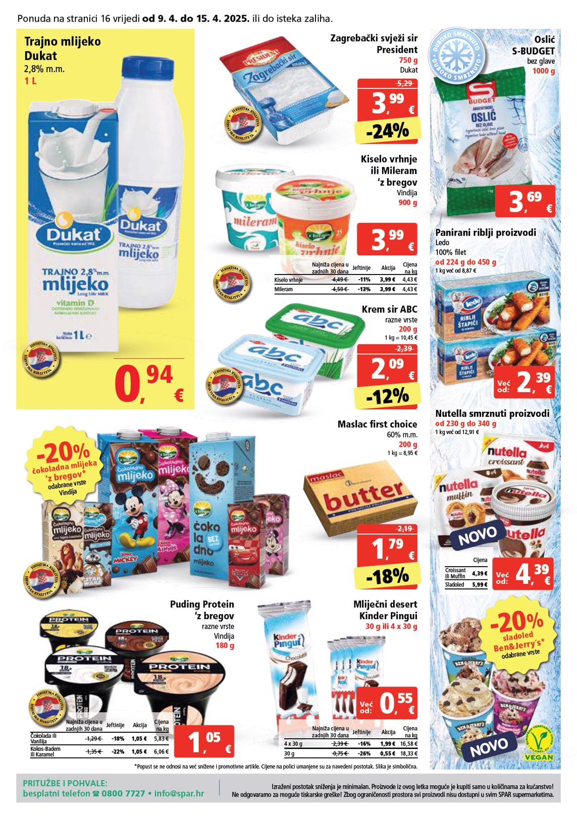 spar - SPAR katalog vrijedi od 09.04. do 15.04. - page: 16