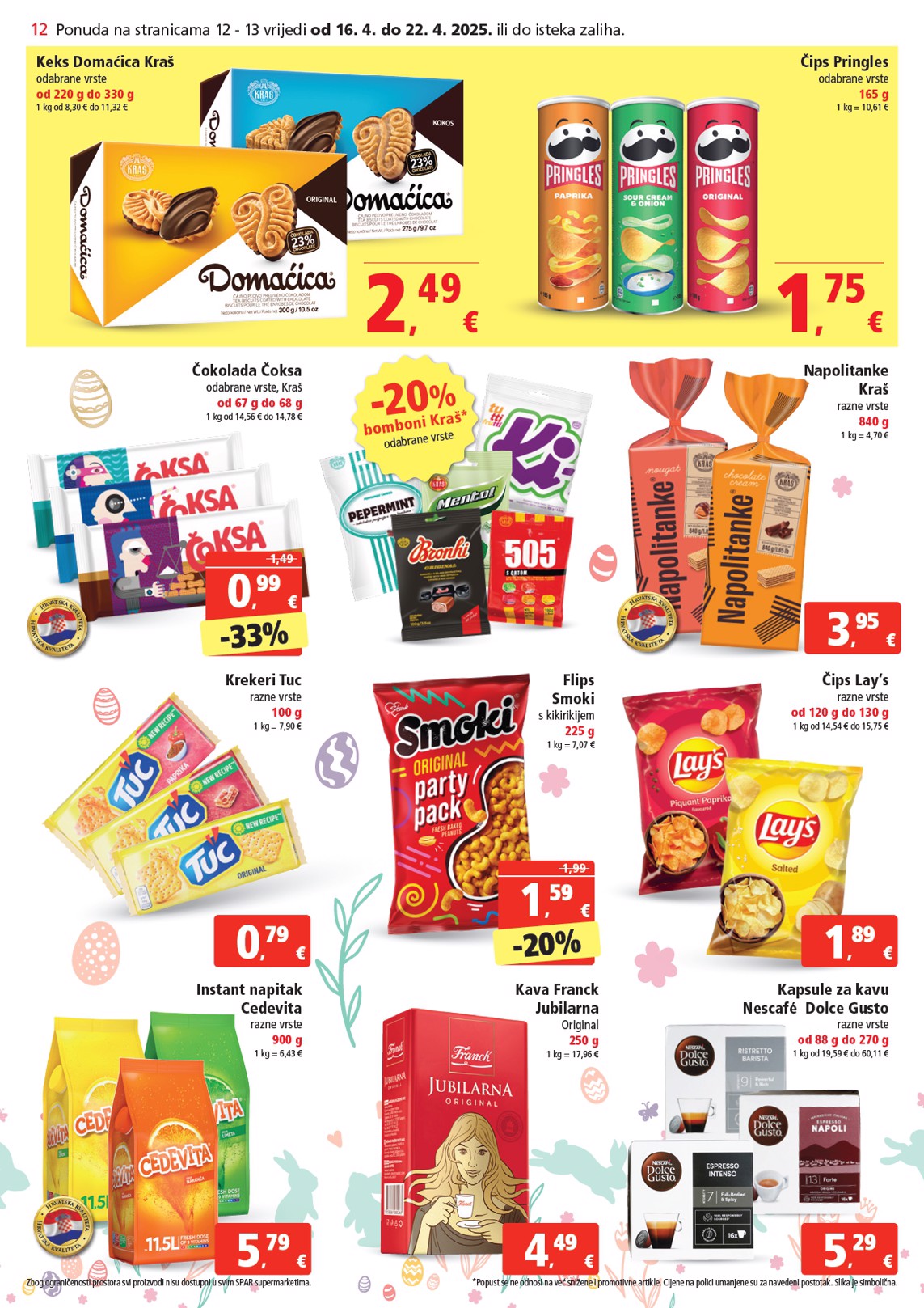 spar - SPAR katalog vrijedi od 16.04. do 22.04. - page: 12
