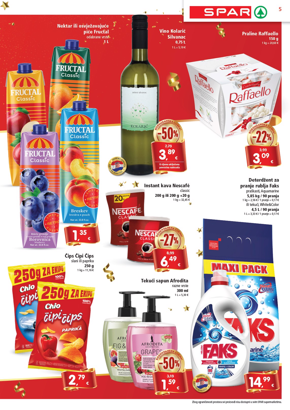 spar - SPAR katalog vrijedi od 16.04. do 22.04. - page: 5